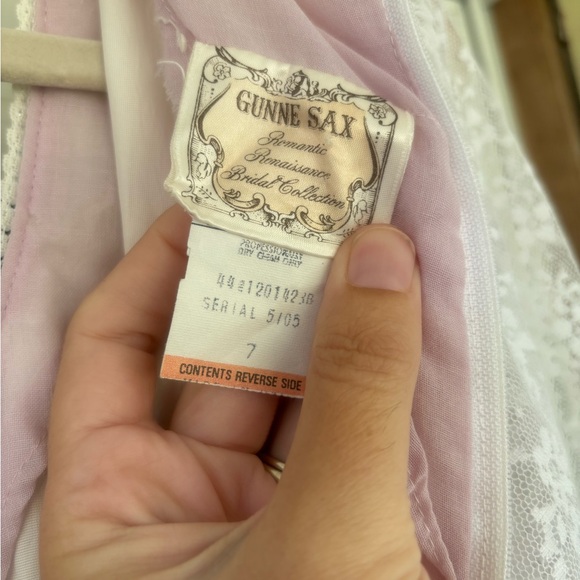 Gunne Sax Size 7 Romantic Renaissance Bridal Collection - Picture 4 of 7